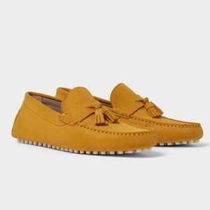 COLORED LEATHER DRIVING SHOES